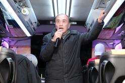 한국자유총연맹 버스 환송 2