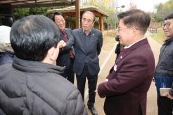 선형의 숲 맨발 황톳길 개장식 18