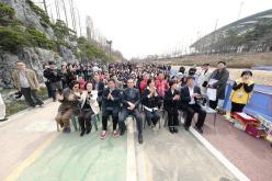 월드컵천 경관폭포 준공식 22