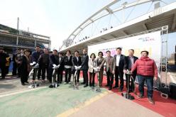 월드컵천 경관폭포 준공식 36