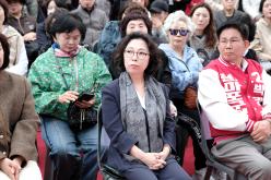 공덕오거리 교통섬 폭포 조성 준공식 5