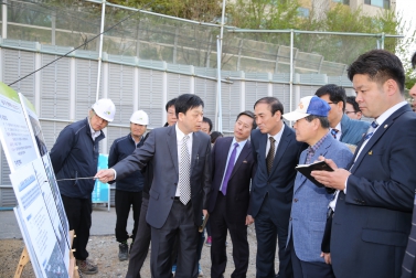 경의선공원 및 매봉산석유비축기지공원 조성 현장방문 2