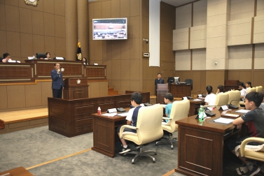 어린이 모의의회(상지초등학교) 1