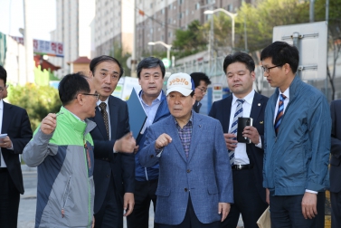 경의선공원 및 매봉산석유비축기지공원 조성 현장방문 5