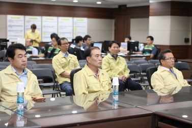 2015 을지훈련 종합상황실 격려 방문 4