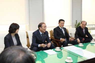 다농마트 쌀 나눔 전달식 1